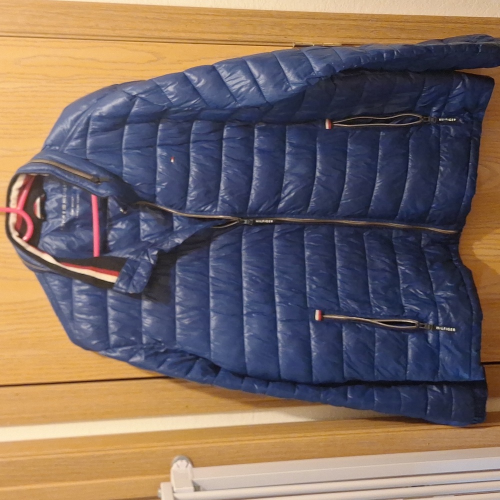 Tommy Hilfiger Royal Blue Quilted Jacket - Picture 2 of 11